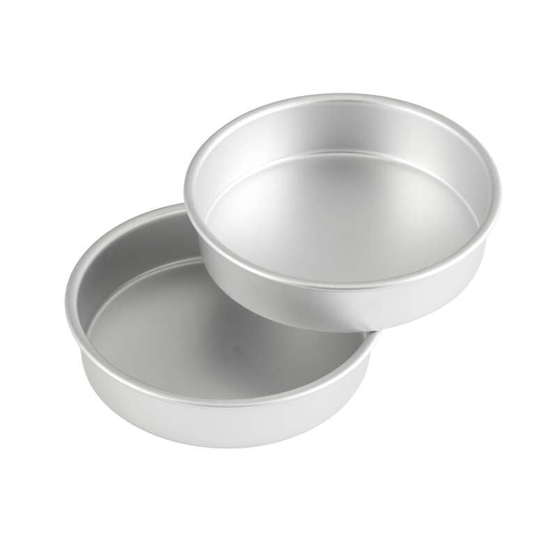 Aluminum 8-Inch Round Cake Pan Set, 2-Count