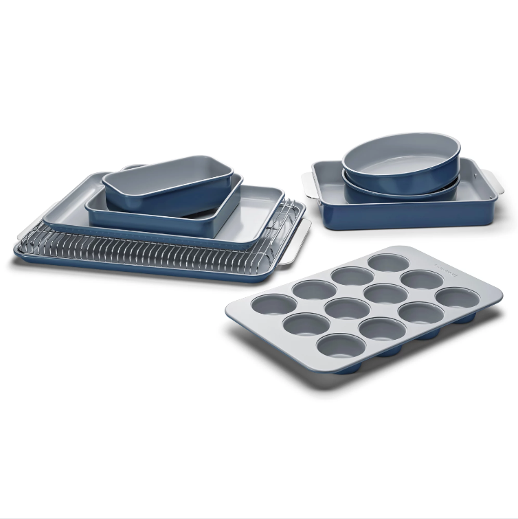 Caraway® Ceramic Nonstick 11-Piece Bakeware Set in Navy