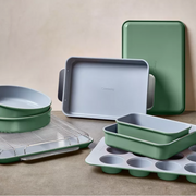 Caraway® Ceramic Nonstick 11-Piece Bakeware Set in Sage