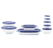 Pyrex® Bake, Prep, & Store 18-Piece Glass Food Storage Set