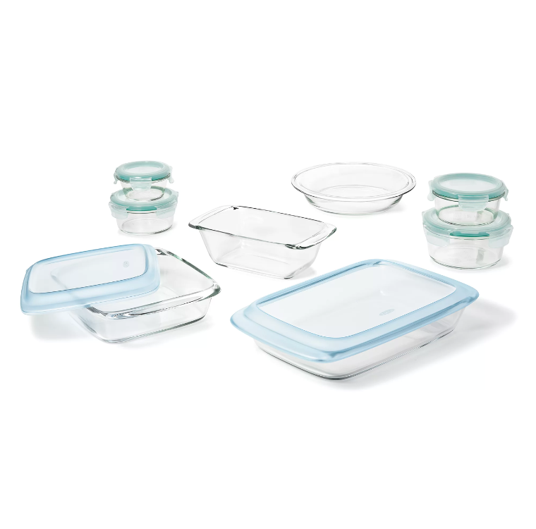 OXO Good Grips® 14-Piece Glass Baking Dish Set with Lids