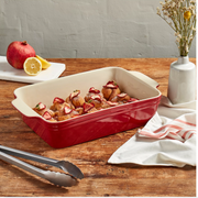 Our Table™ 4 qt. Stoneware Rectangular Baker in Red