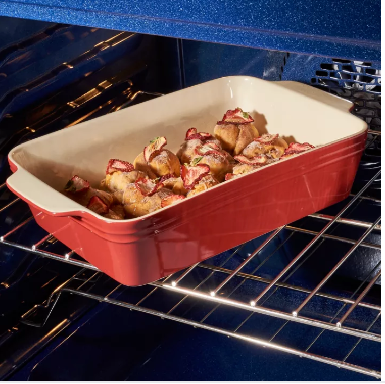 Our Table™ 4 qt. Stoneware Rectangular Baker in Red