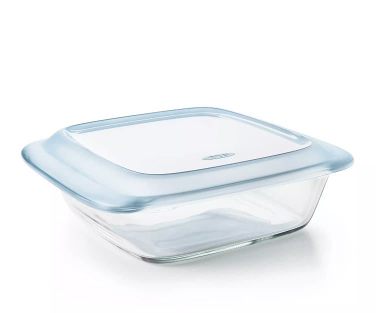 OXO Good Grips® 2 qt. Oblong Glass Baking Dish with Lid