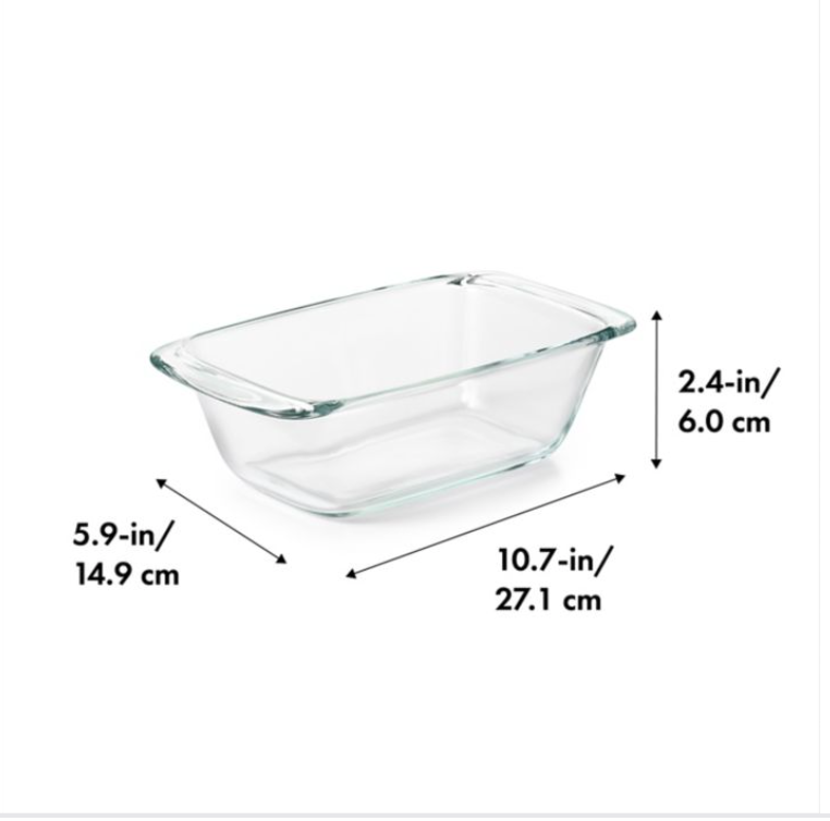 OXO Good Grips® 1.6 qt. Glass Loaf Baking Dish