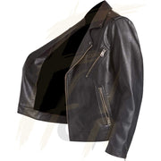 Stylo Lambskin Leather Biker Jacket for Men