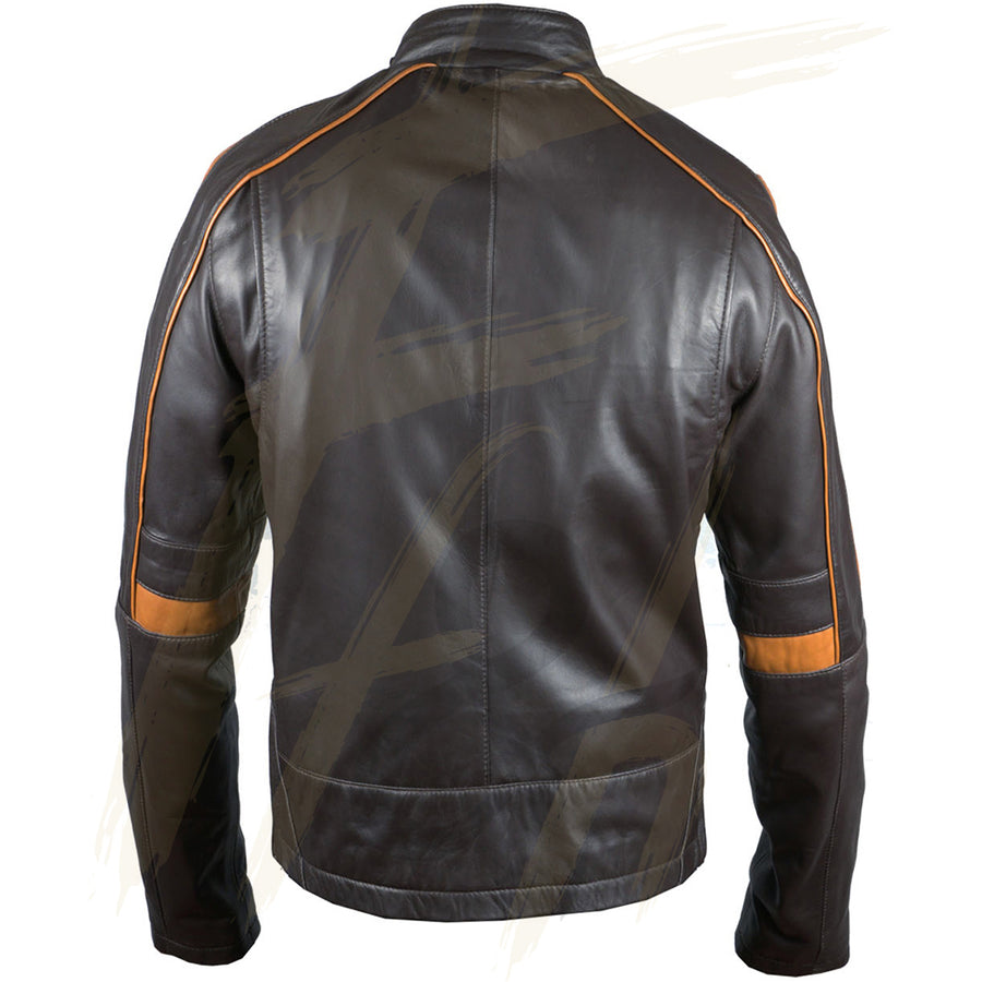 Suprendo Stripe Leather Jackets for Men – Men’s Leather Jackets