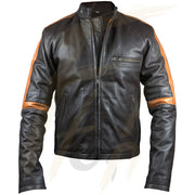 Suprendo Stripe Leather Jackets for Men – Men’s Leather Jackets